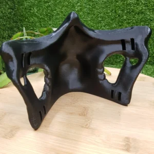 Higgs Mask (Death Stranding), 3D printed – gold and black edition – view 5
