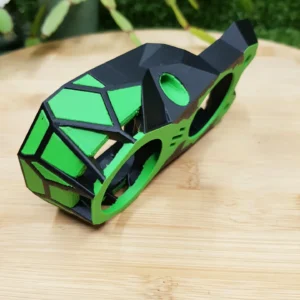 Voron Knomi V1 Stealthburner faceplate, 3D printed in ABS with 168 filament changes – view 7