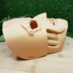 Dr. Doom Mask, 3D printed in PLA – view 10