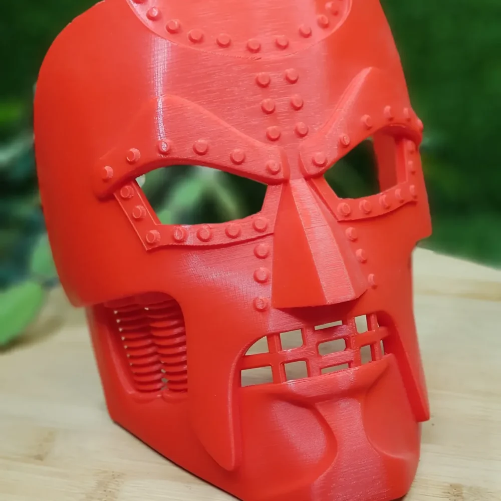 Docter Doom Masks printed on Ender 5 Plus.