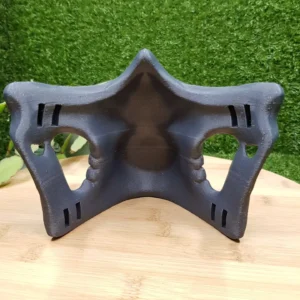 Higgs Skull Mask Vertigo Edition, 3D printed in grey ASA – view 2