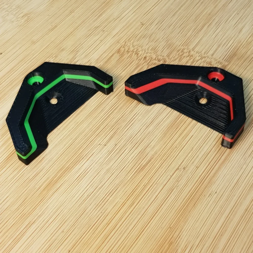 Blobifier 3D printed parts kit fully customizable multicolor with threaded inserts.