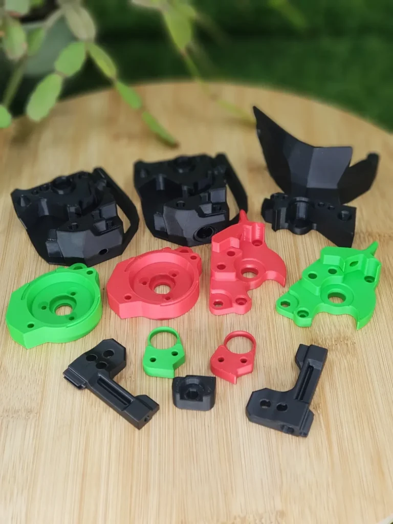 Galileo 2 Extruder 3D printed parts kit in ABS – view 1