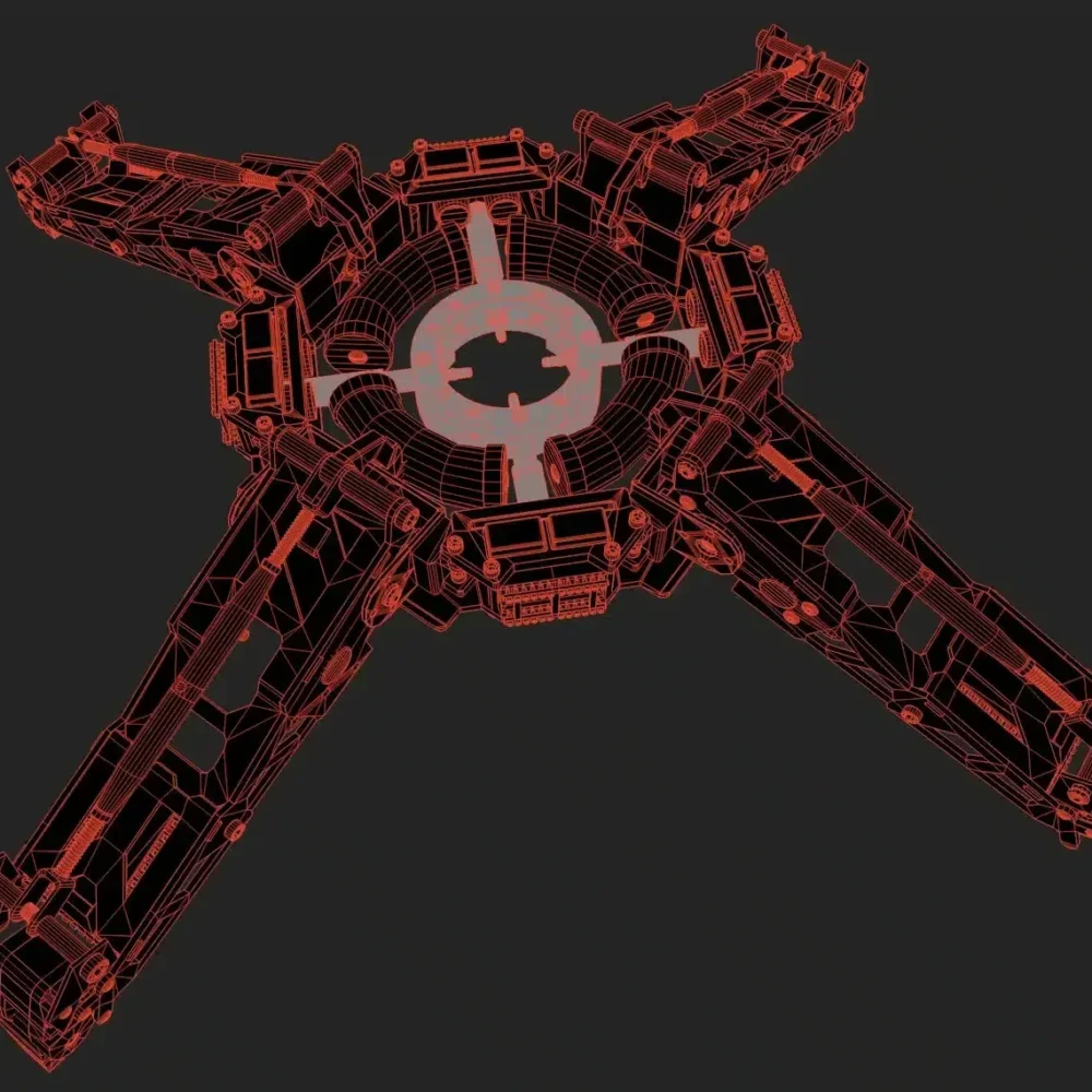 CW The Flash Tachyon Enhancer Prototype Wireframe
