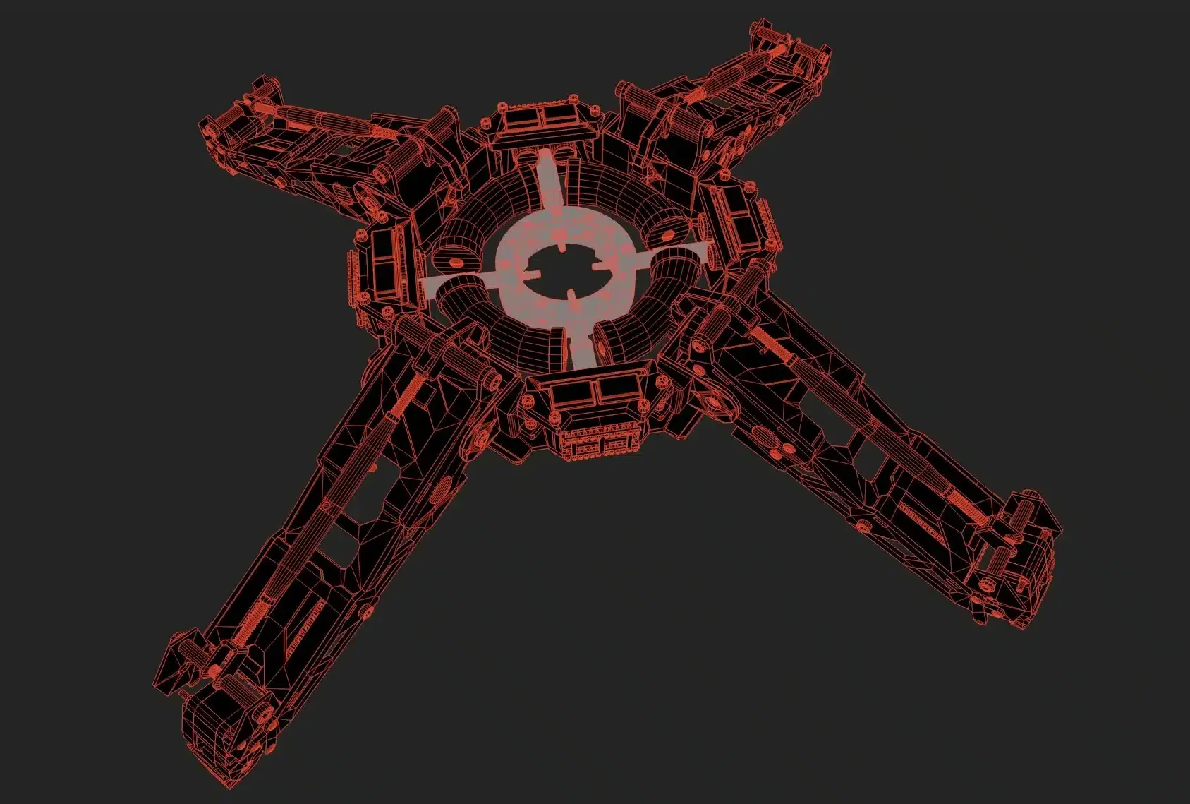CW The Flash Tachyon Enhancer Prototype Wireframe