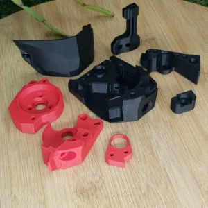 Galileo 2 Extruder 3D printed parts kit in ABS – view 11