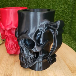 3D Printed Skull Can Holder Beer Mug 5