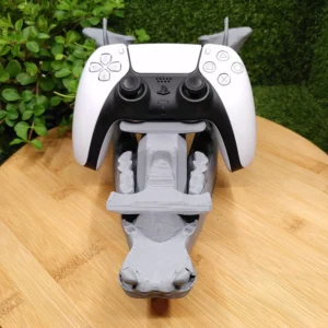 3D Printed Boar Jaw Dual Controller Stand 10