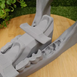 3D Printed Boar Jaw Dual Controller Stand 4