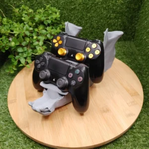 3D Printed Boar Jaw Dual Controller Stand 6