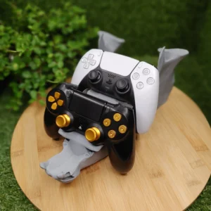 3D Printed Boar Jaw Dual Controller Stand 8