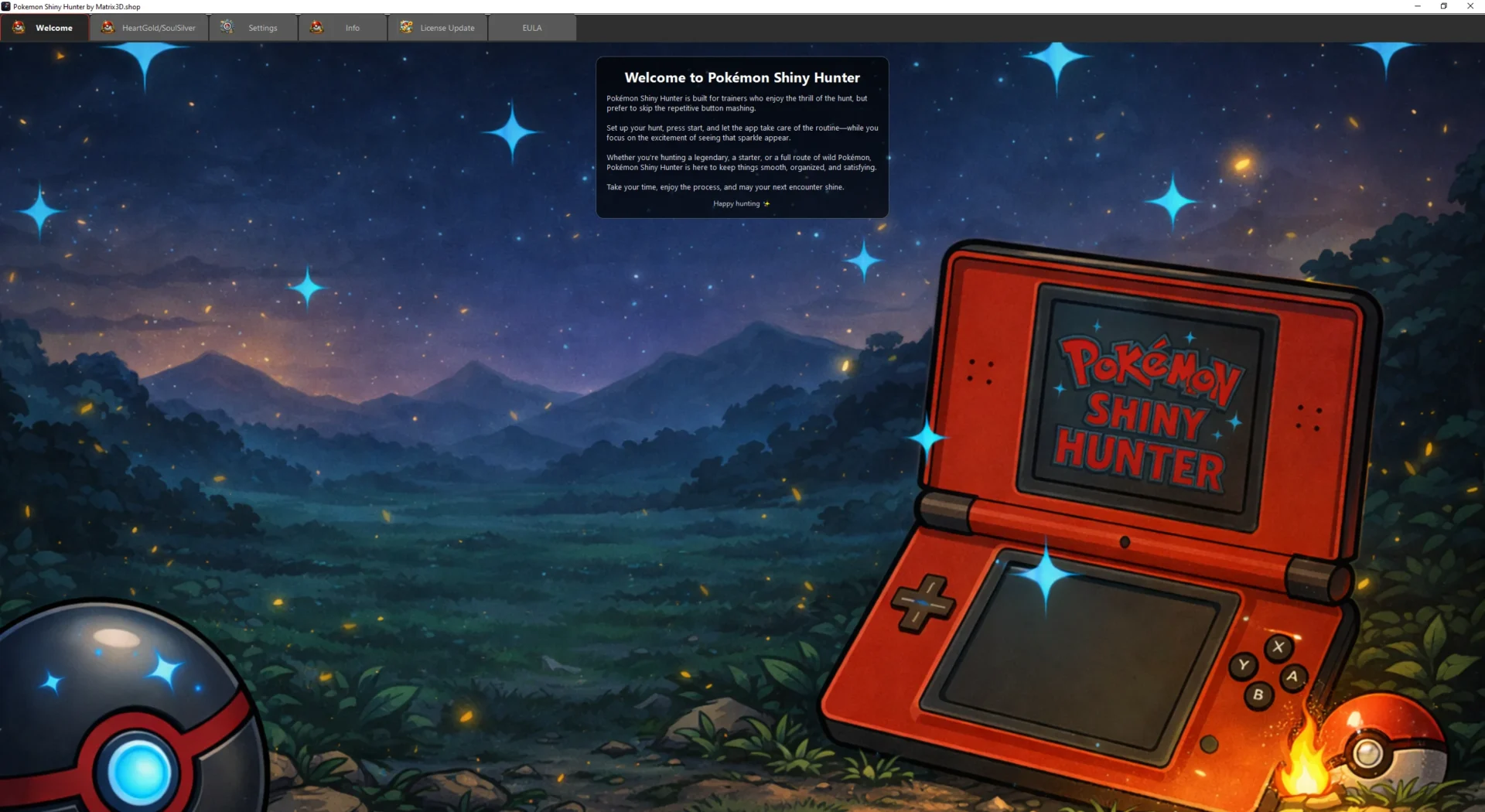 Sit back, relax, and watch your shiny hunt unfold. Pokémon Shiny Hunter removes the repetitive grind from shiny hunting by…