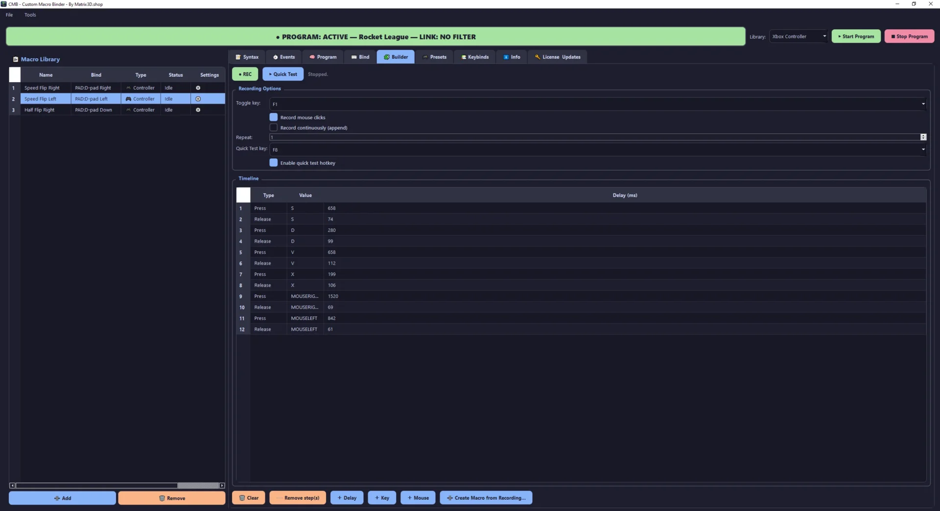 Custom Macro Binder – PRO (Lifetime License)Unlock unlimited access to Custom Macro Binder with a one-time purchase.Create…