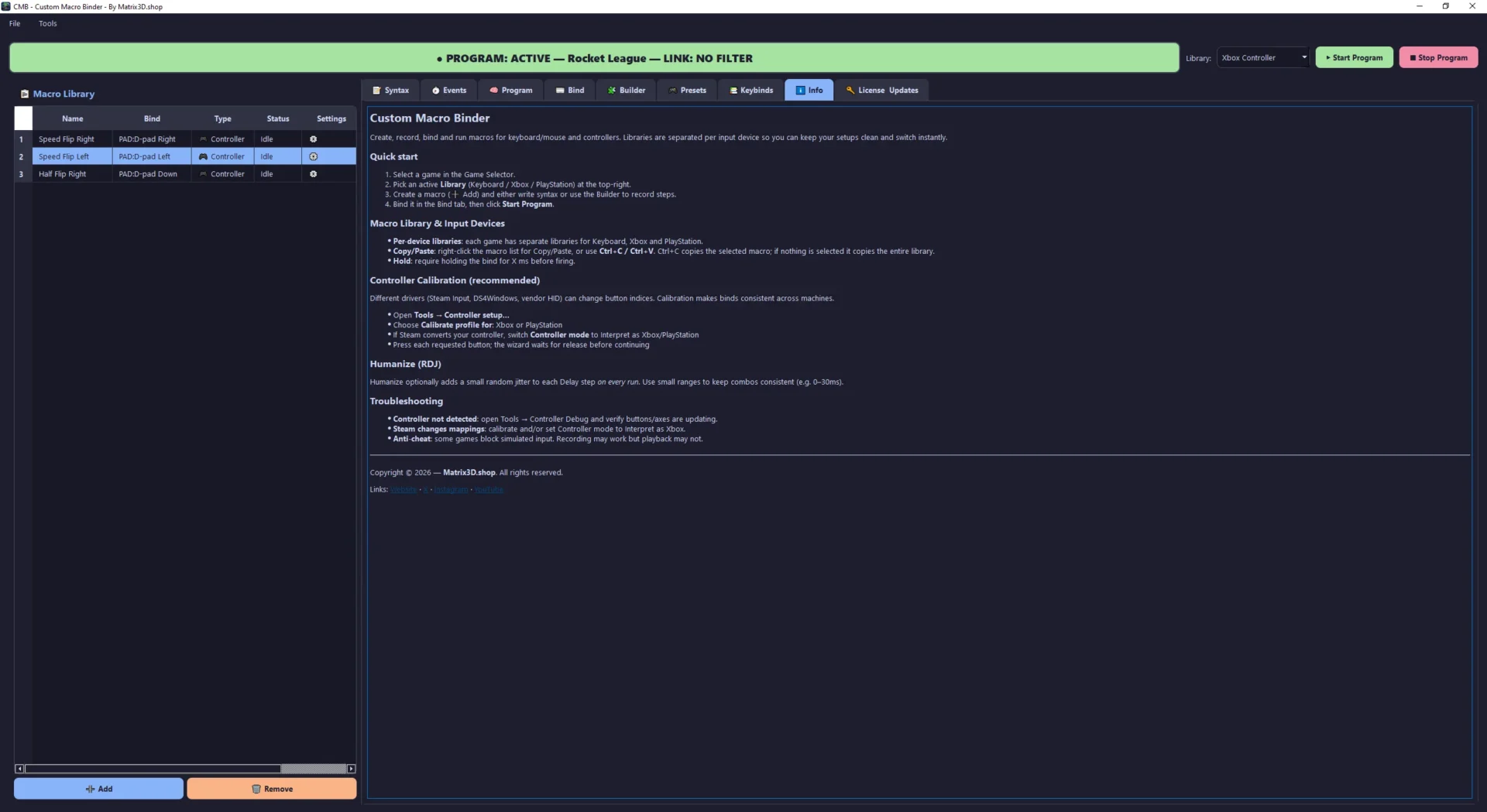 Custom Macro Binder – PRO (Lifetime License)Unlock unlimited access to Custom Macro Binder with a one-time purchase.Create…