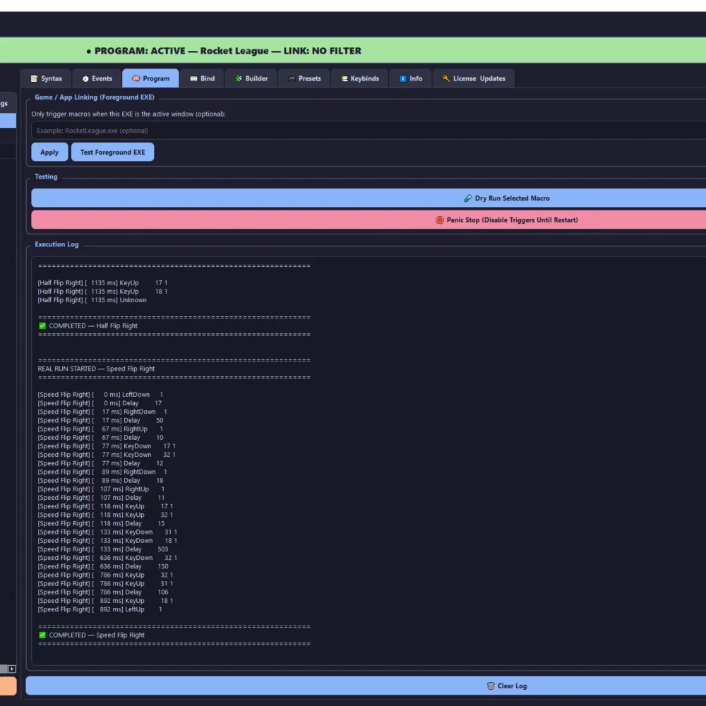 Custom Macro Binder – PRO (Lifetime License)Unlock unlimited access to Custom Macro Binder with a one-time purchase.Create…
