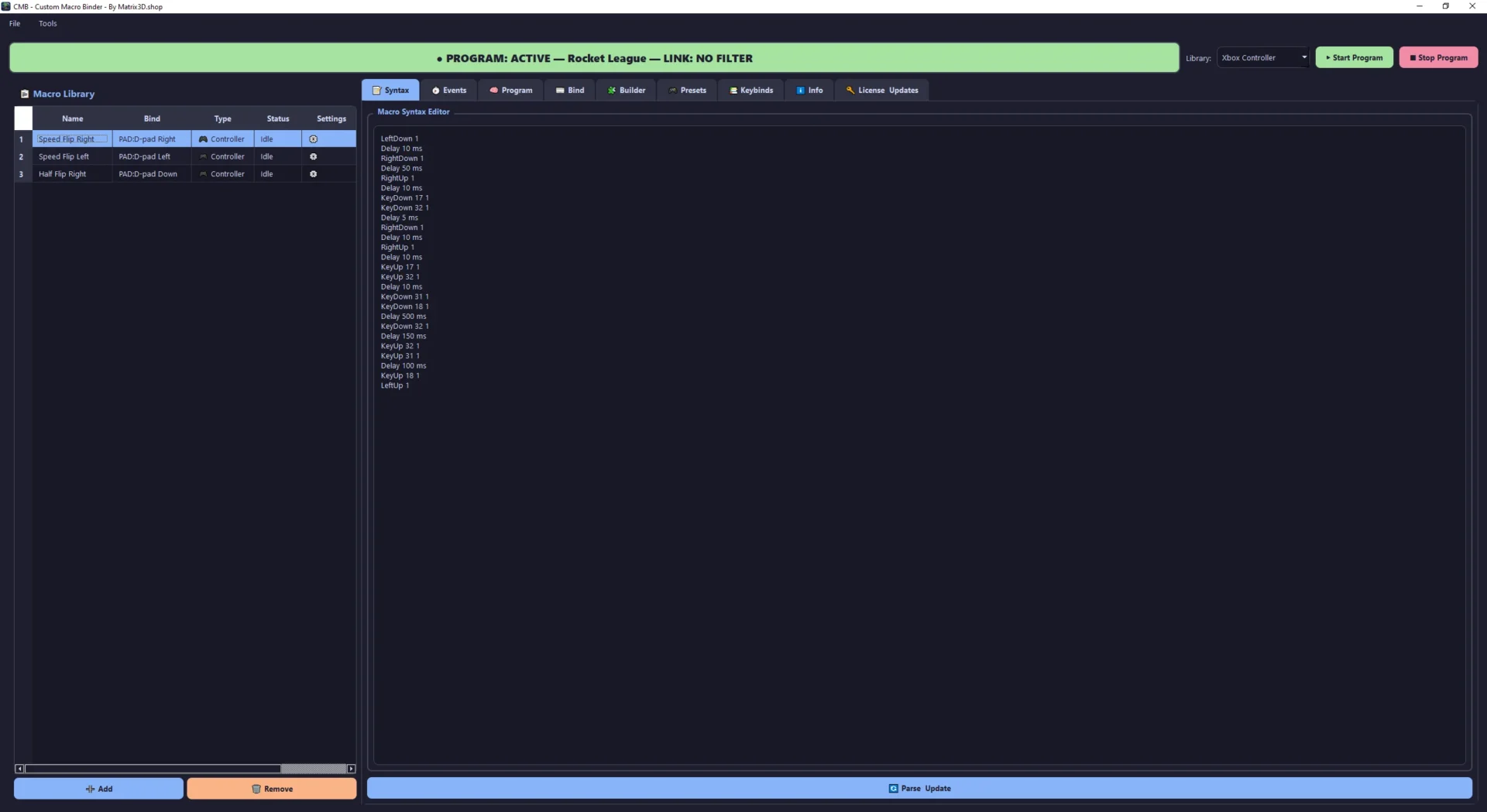 Custom Macro Binder – PRO (Lifetime License)Unlock unlimited access to Custom Macro Binder with a one-time purchase.Create…